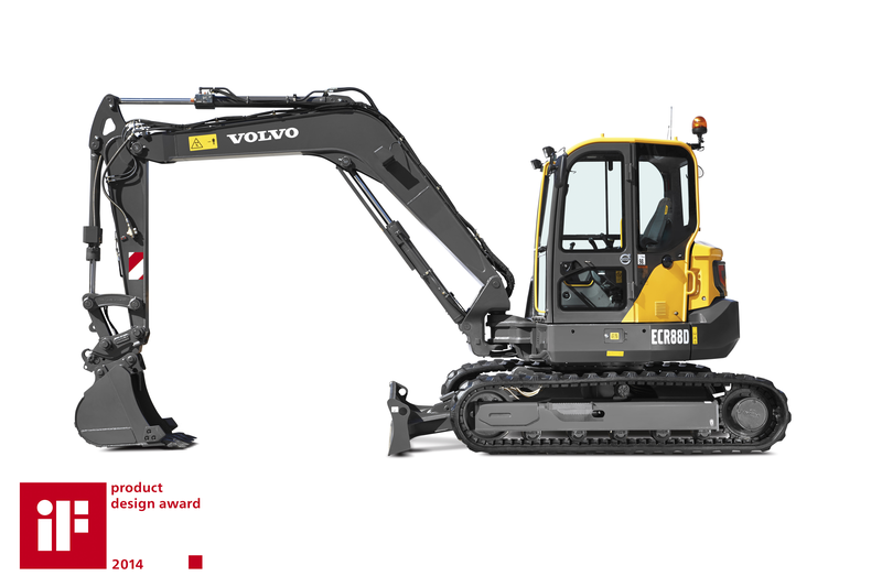 Volvo CE iF design award