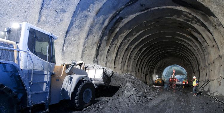 Baustelle Wolf Tunnel 7/2011