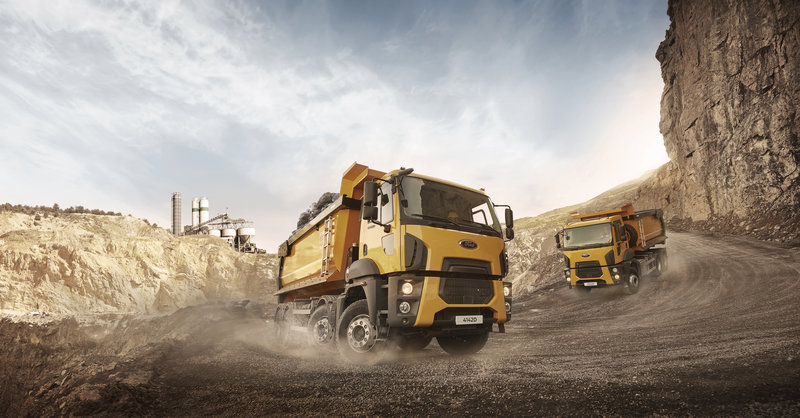 FORD TRUCKS intră puternic pe piața construcțiilor