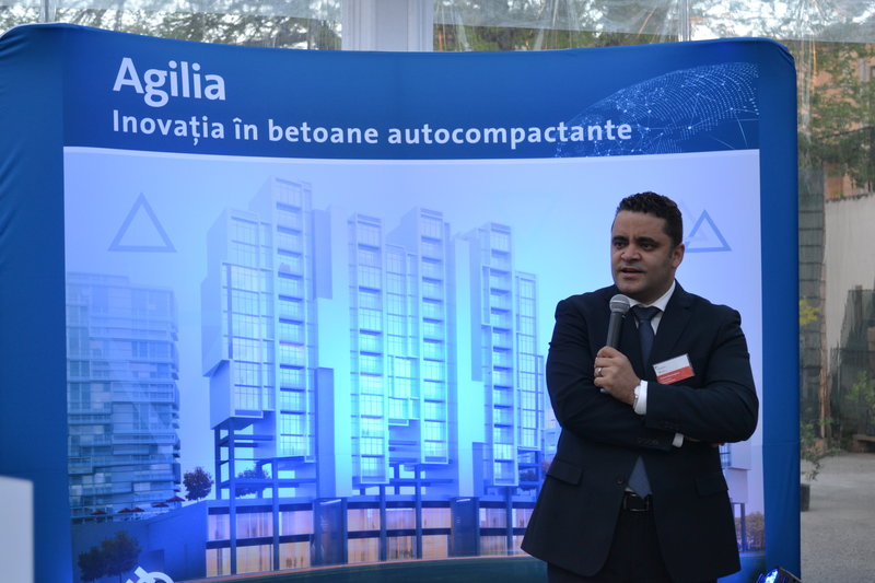 Holcim România a lansat produsul viitorului – betonul autocompactant Agilia