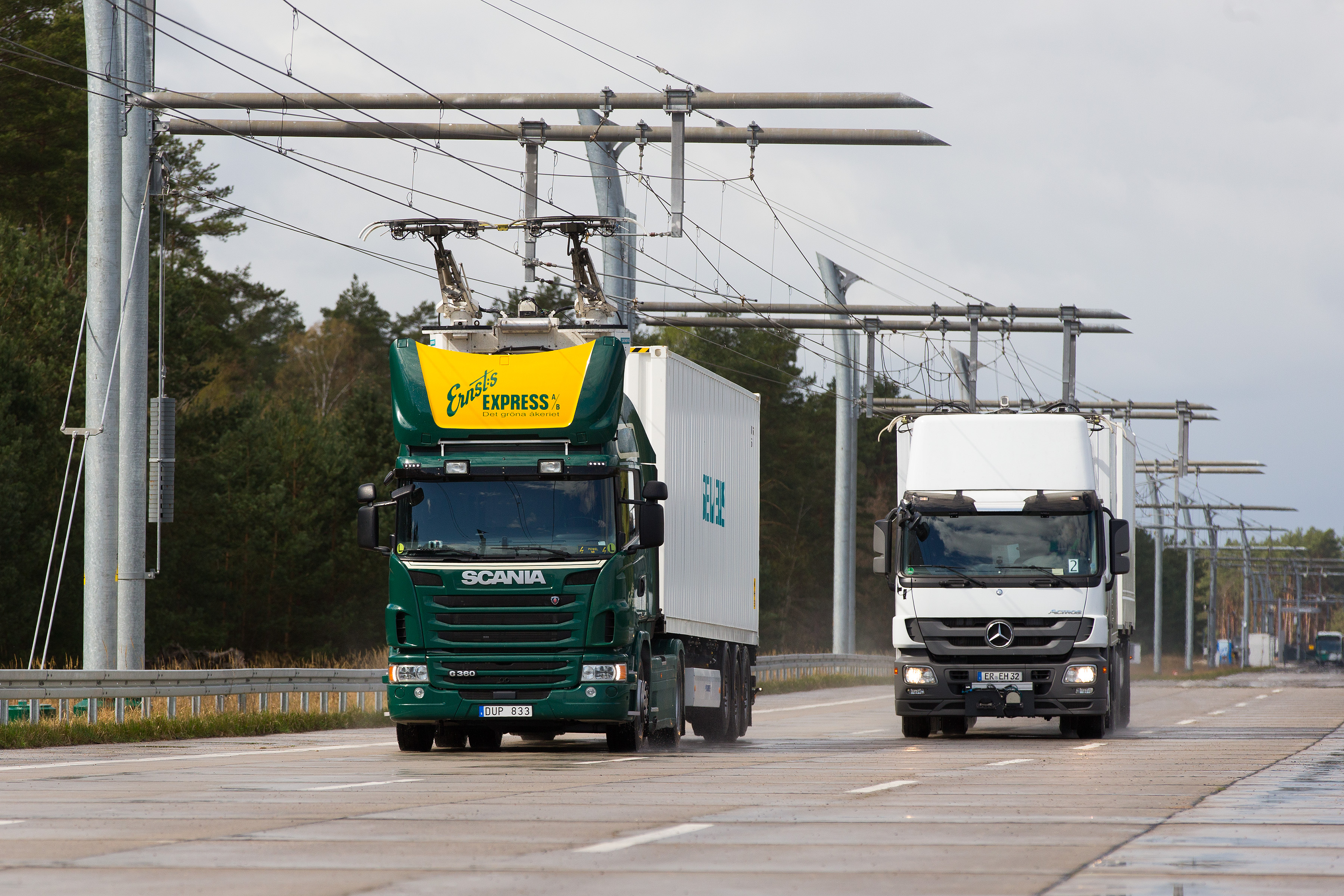 Siemens va construi un segment de autostradă electrificată