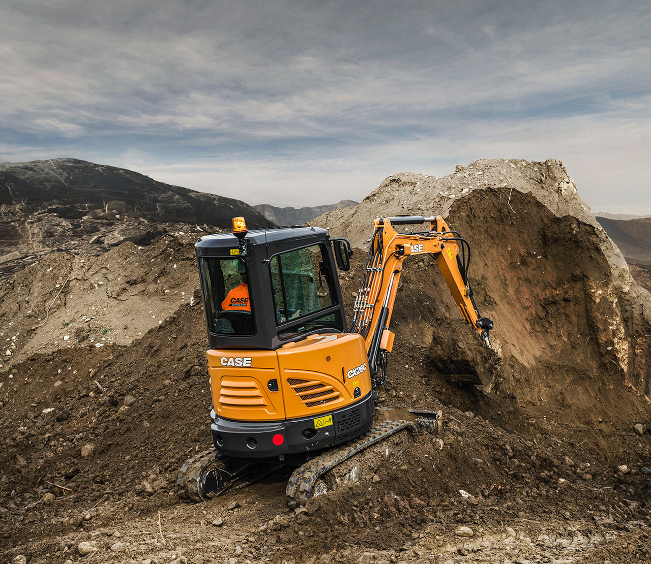 Noua serie C de miniexcavatoare – revelația anului de la CASE