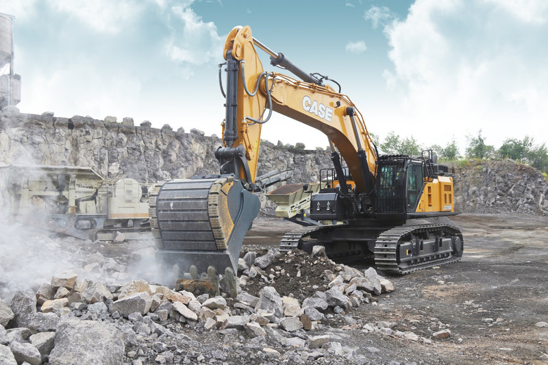 Noul excavator CASE CX750D