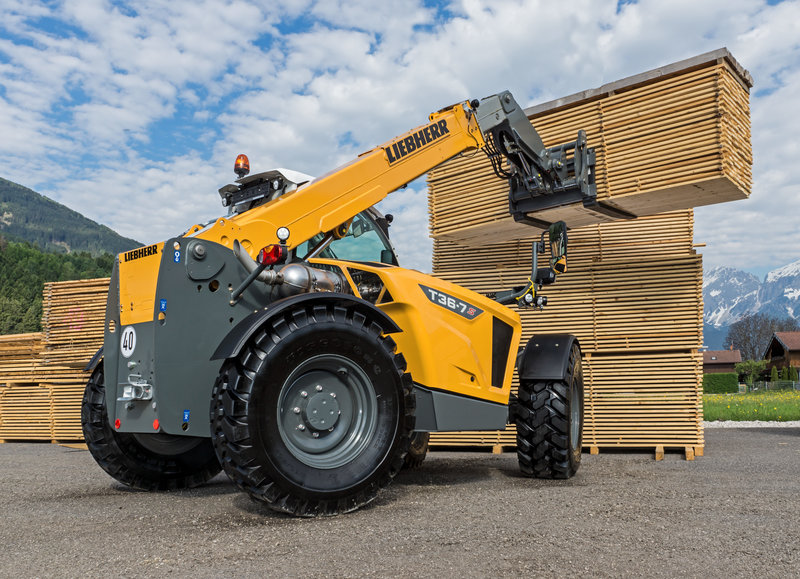 Liebherr prezintă noua gamă de încărcătoare cu braț telescopic