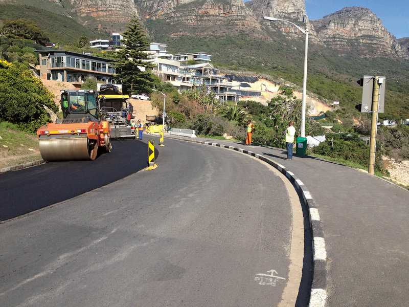 Tehnologiile de reciclare la rece Wirtgen – reabilitare în Cape Town