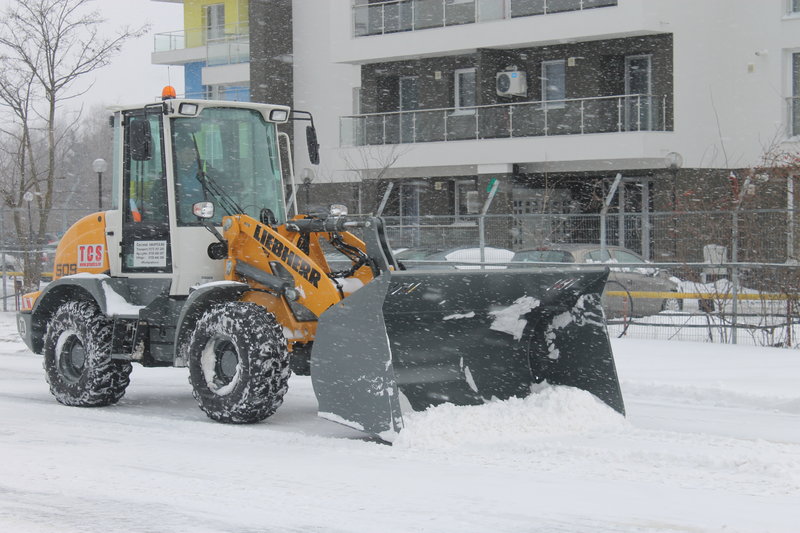Încărcătoarele Liebherr – perfecte pentru deszăpezire