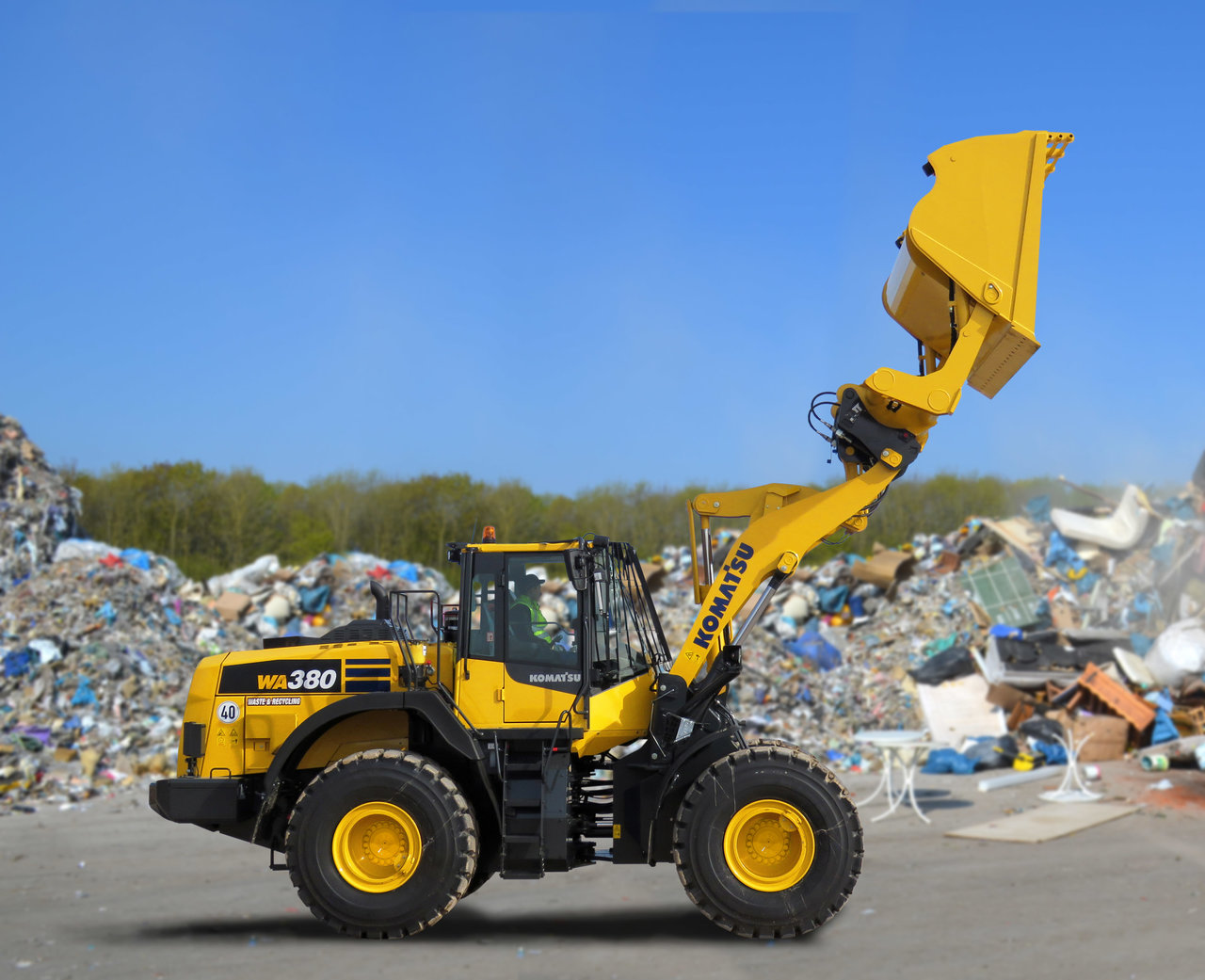 Komatsu WA380‐8 – pregătit pentru cele mai grele sarcini