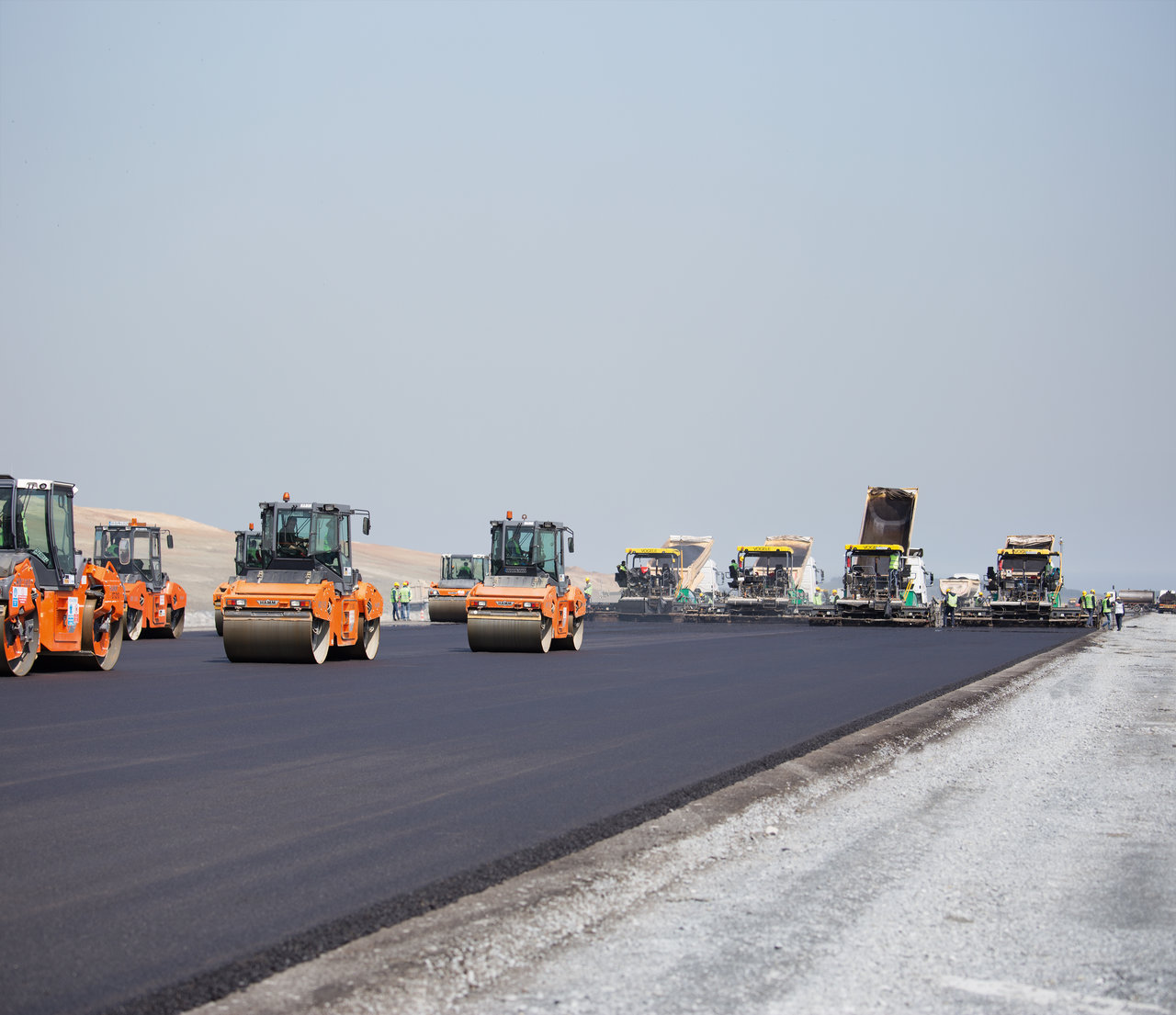 Toată forța Wirtgen Group pentru reabilitarea celui mai mare aeroport din Turcia