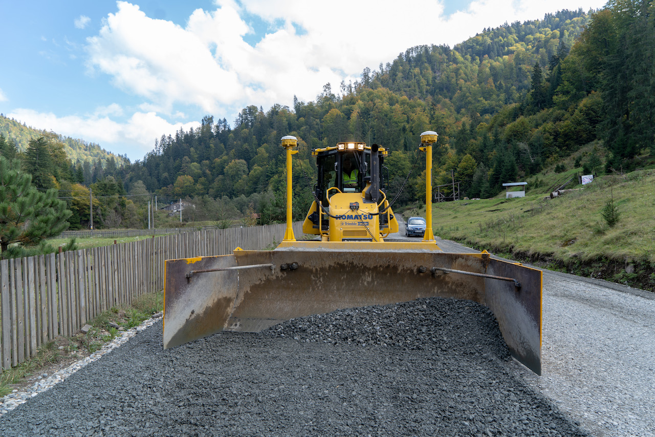 Primul sistem Trimble Earthworks 3D, instalat în România