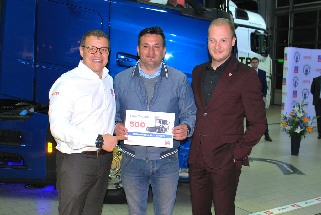 Ford Trucks a livrat în România vehiculul comercial cu numărul 500