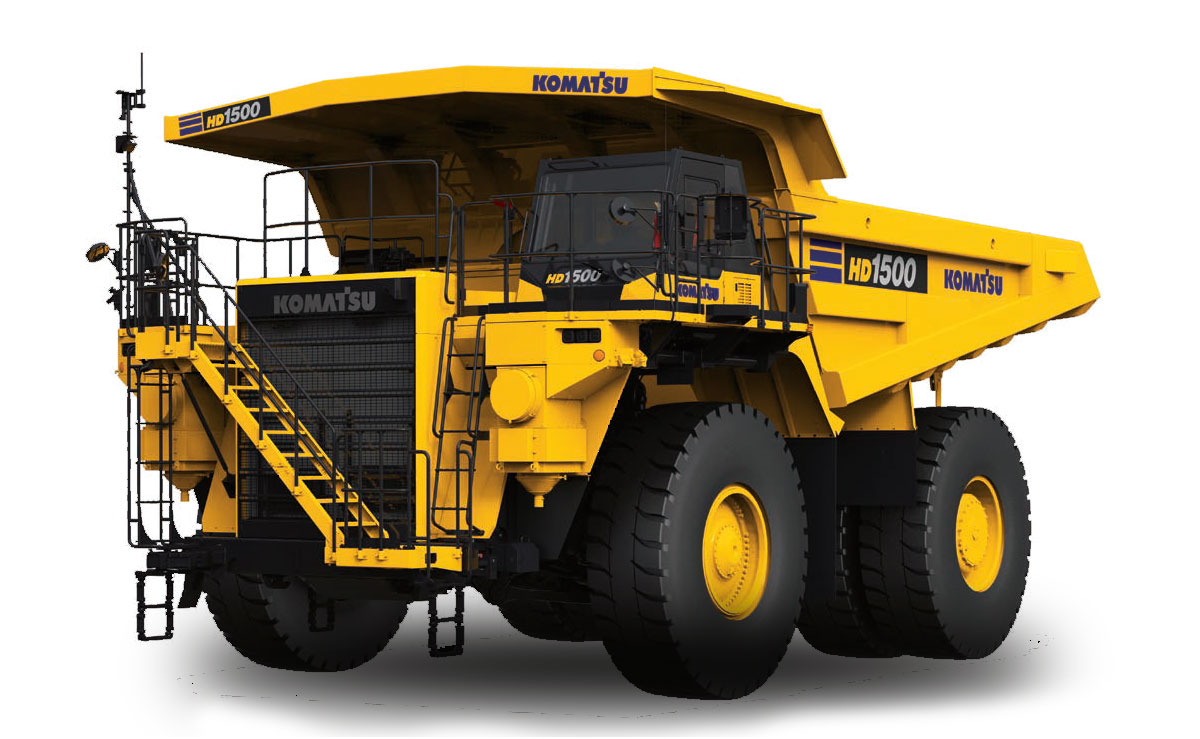 Lansare internațională – Noua basculantă cu șasiu rigid Komatsu HD 1500-8