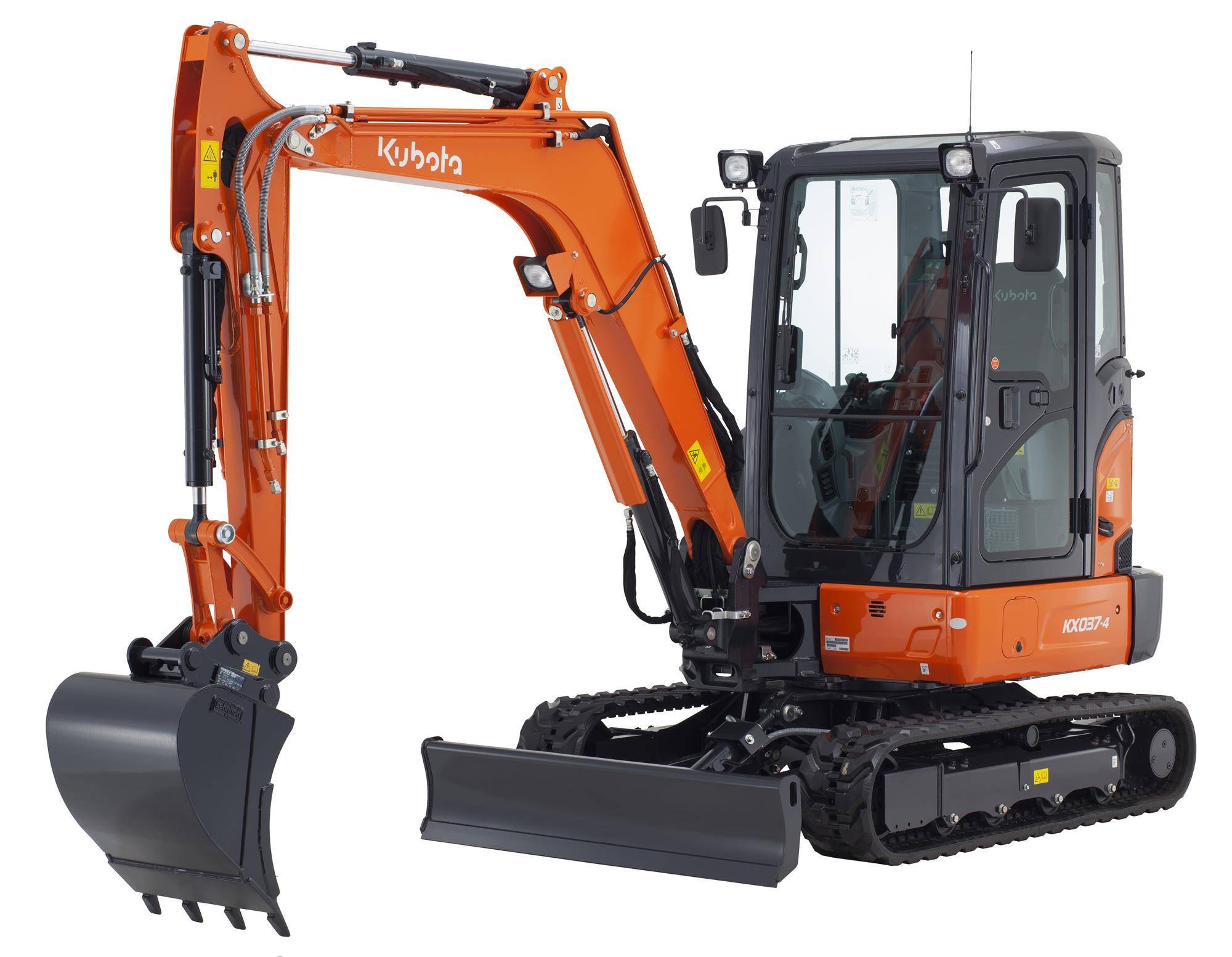 Kubota a lansat un nou mini excavator de 3,7 tone