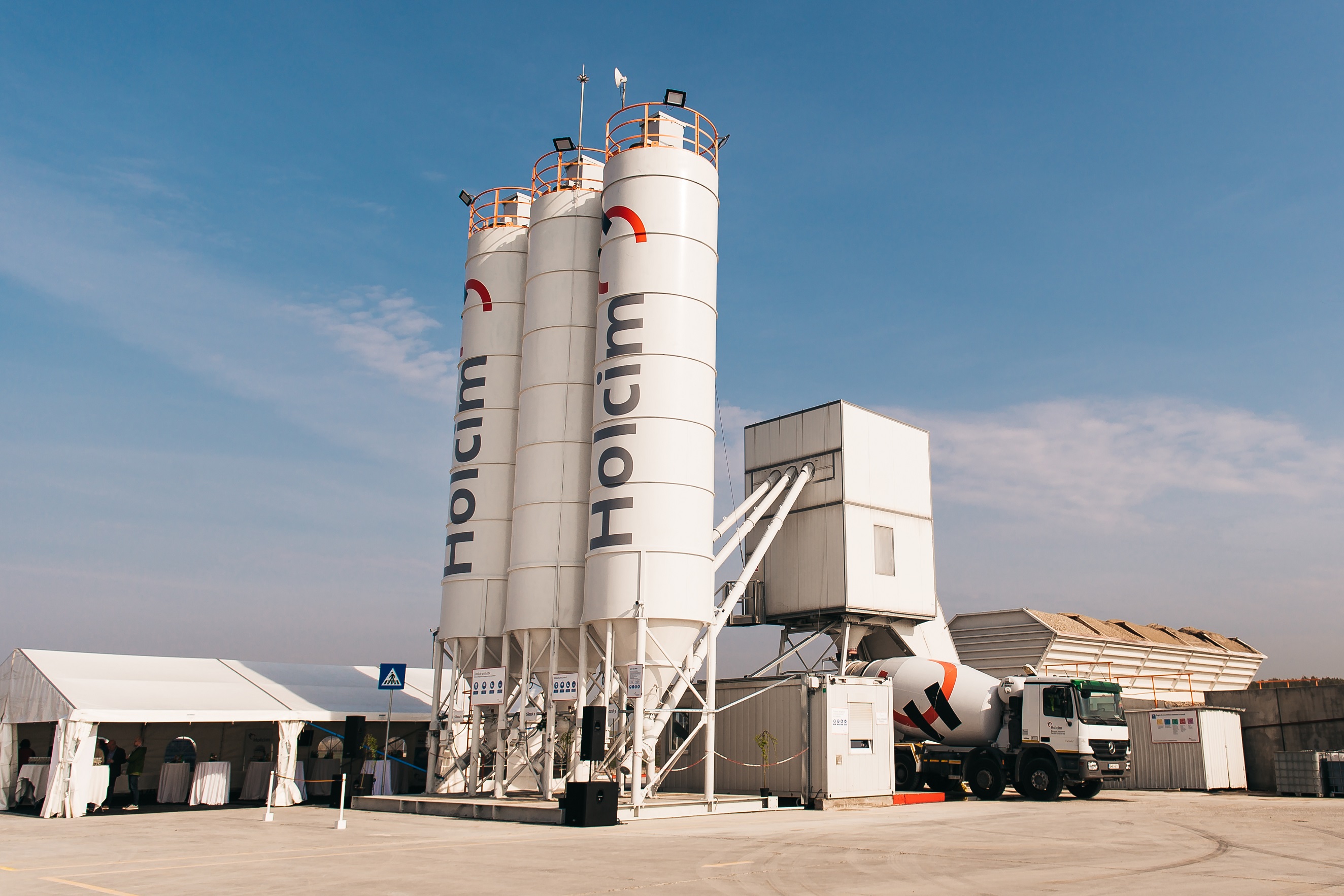 Holcim România a inaugurat o nouă stație de betoane în Timișoara