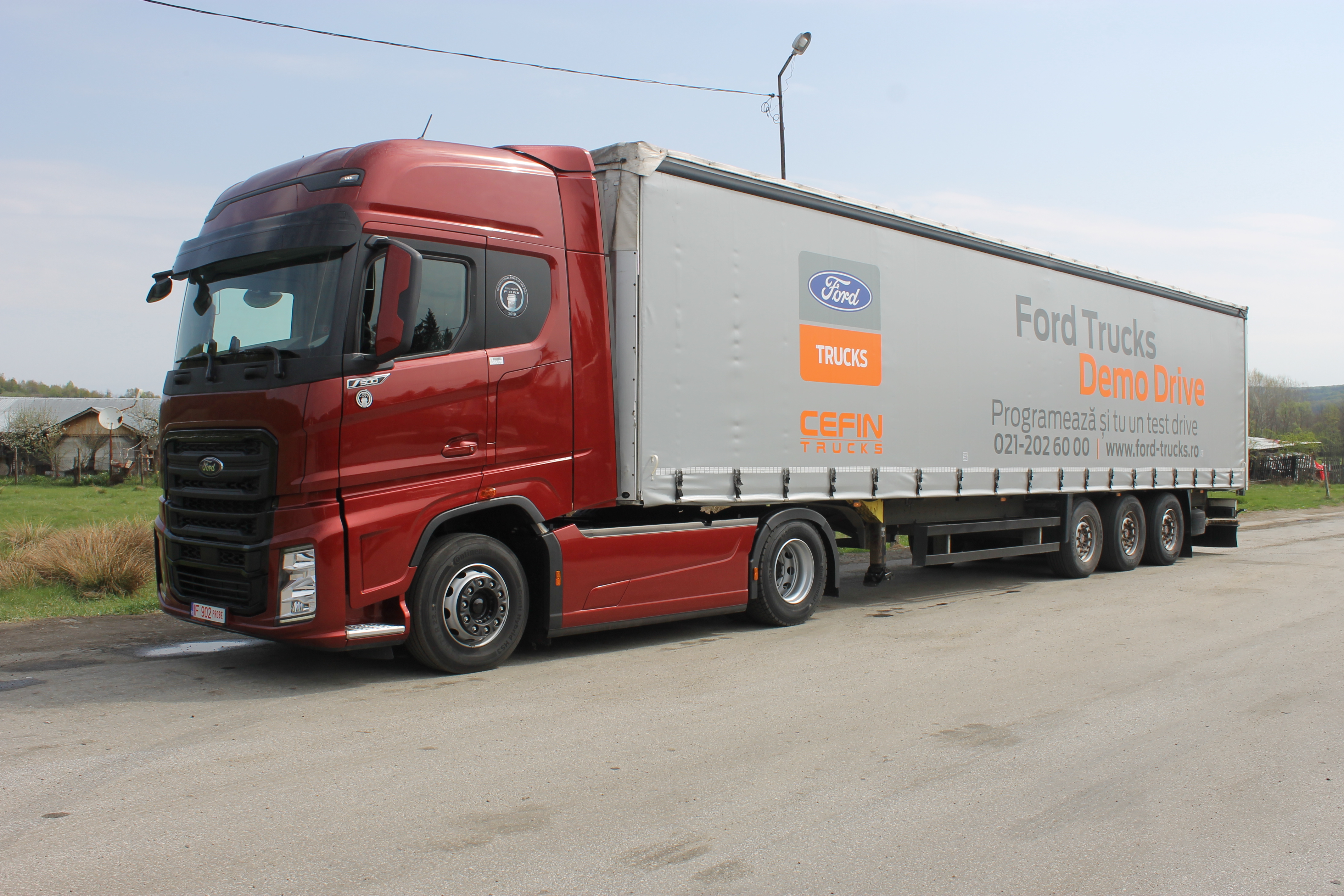 Ford F-MAX, un camion cinstit!