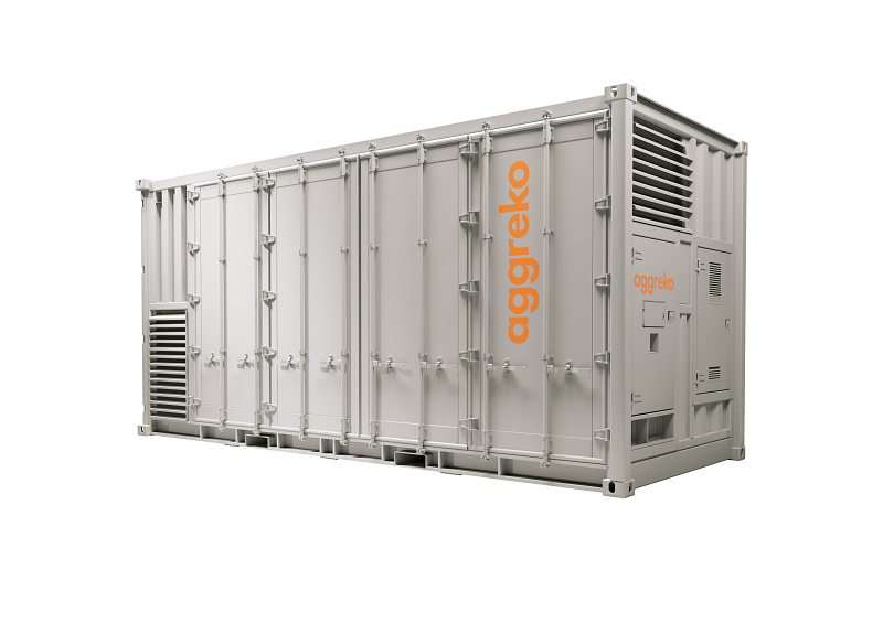 Aggreko Y.Cube – Sisteme de stocare a energiei