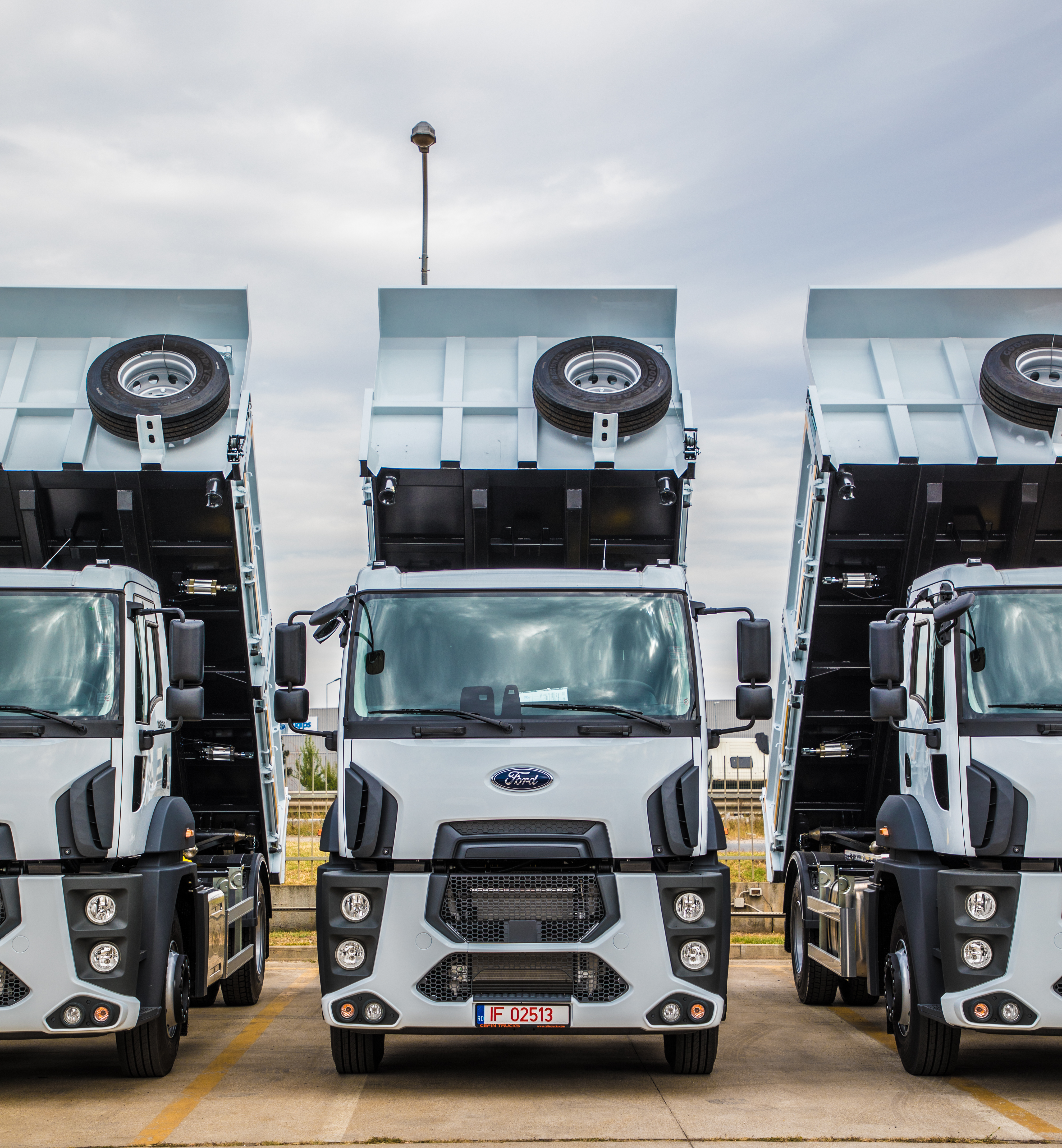 Camioane pentru construcții – FORD cucerește piața din România