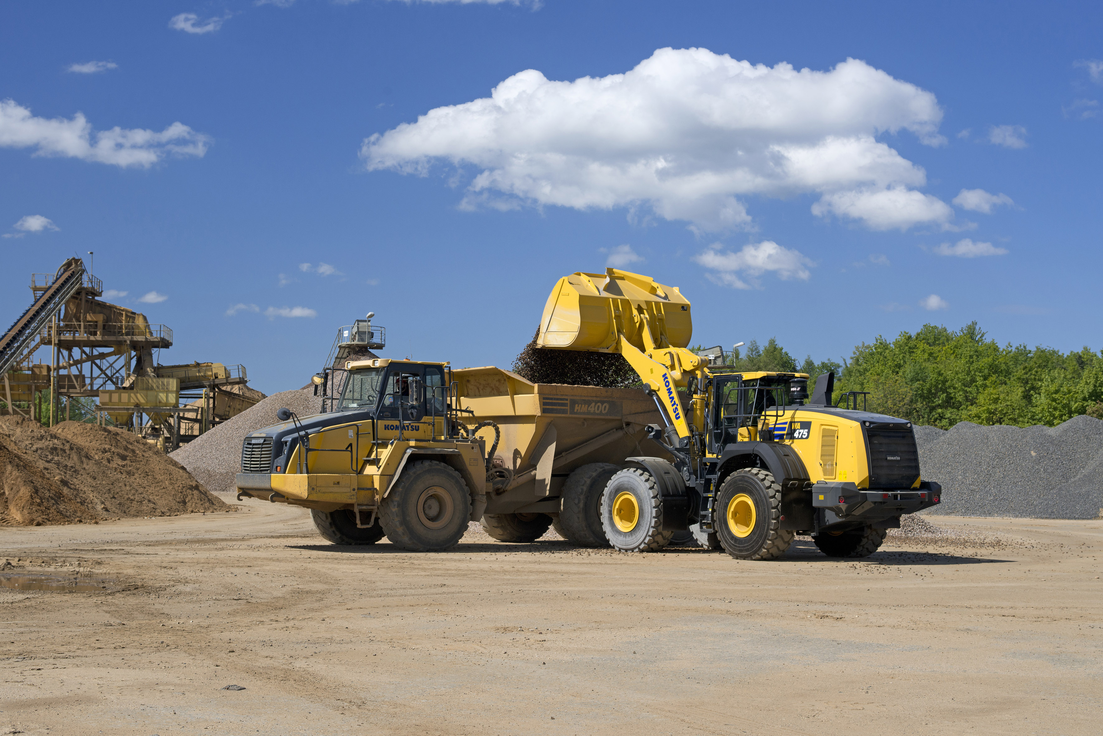 Komatsu WA 475-10, consum mai mic cu 30%