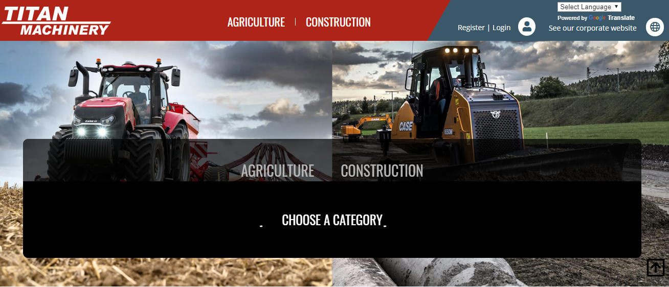 Titan Machinery lansează platforma online pentru utilaje SH