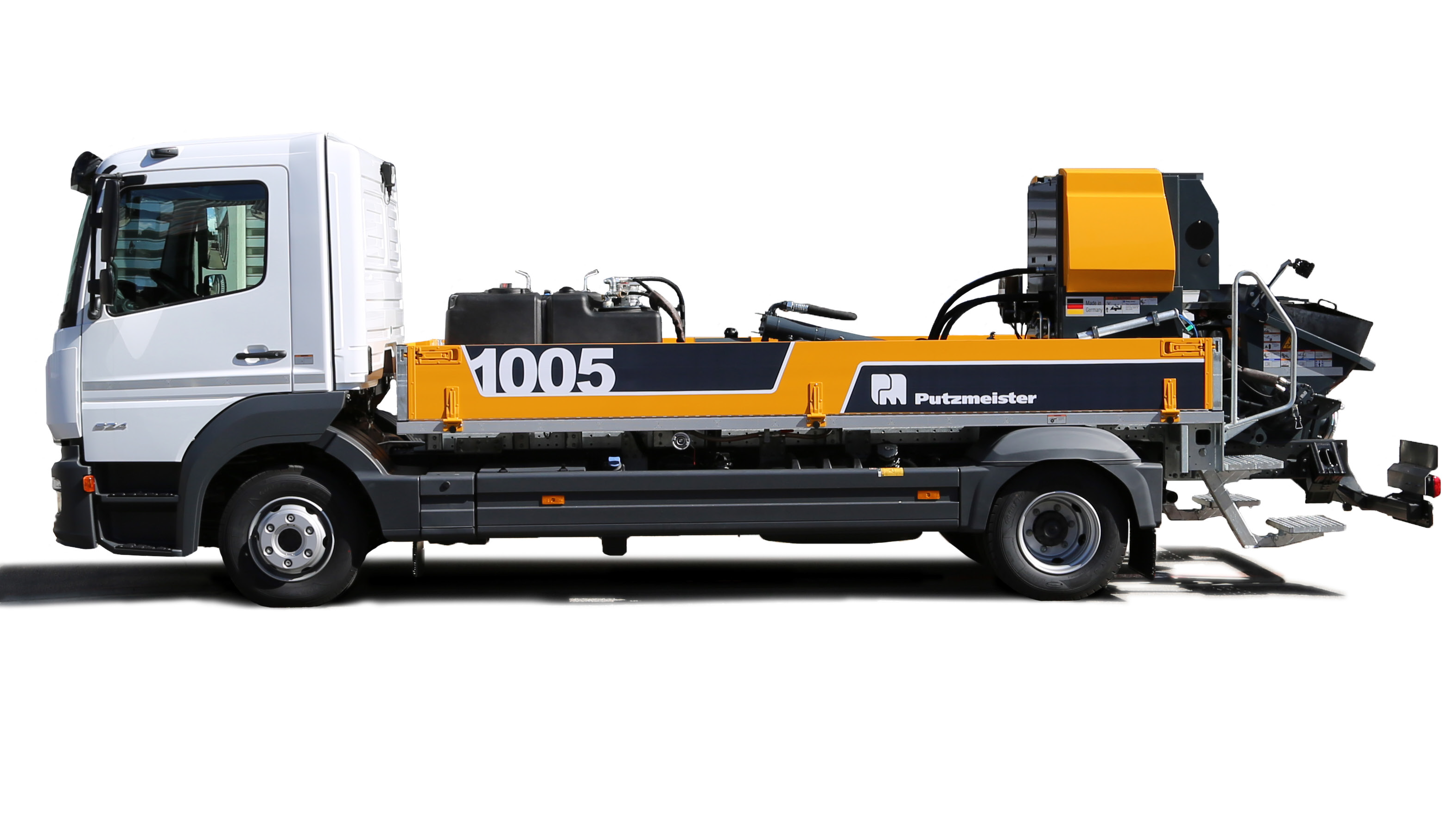 Noua linie de pompe de beton Putzmeister BSF 1005 Moli / BQF 06 Roline