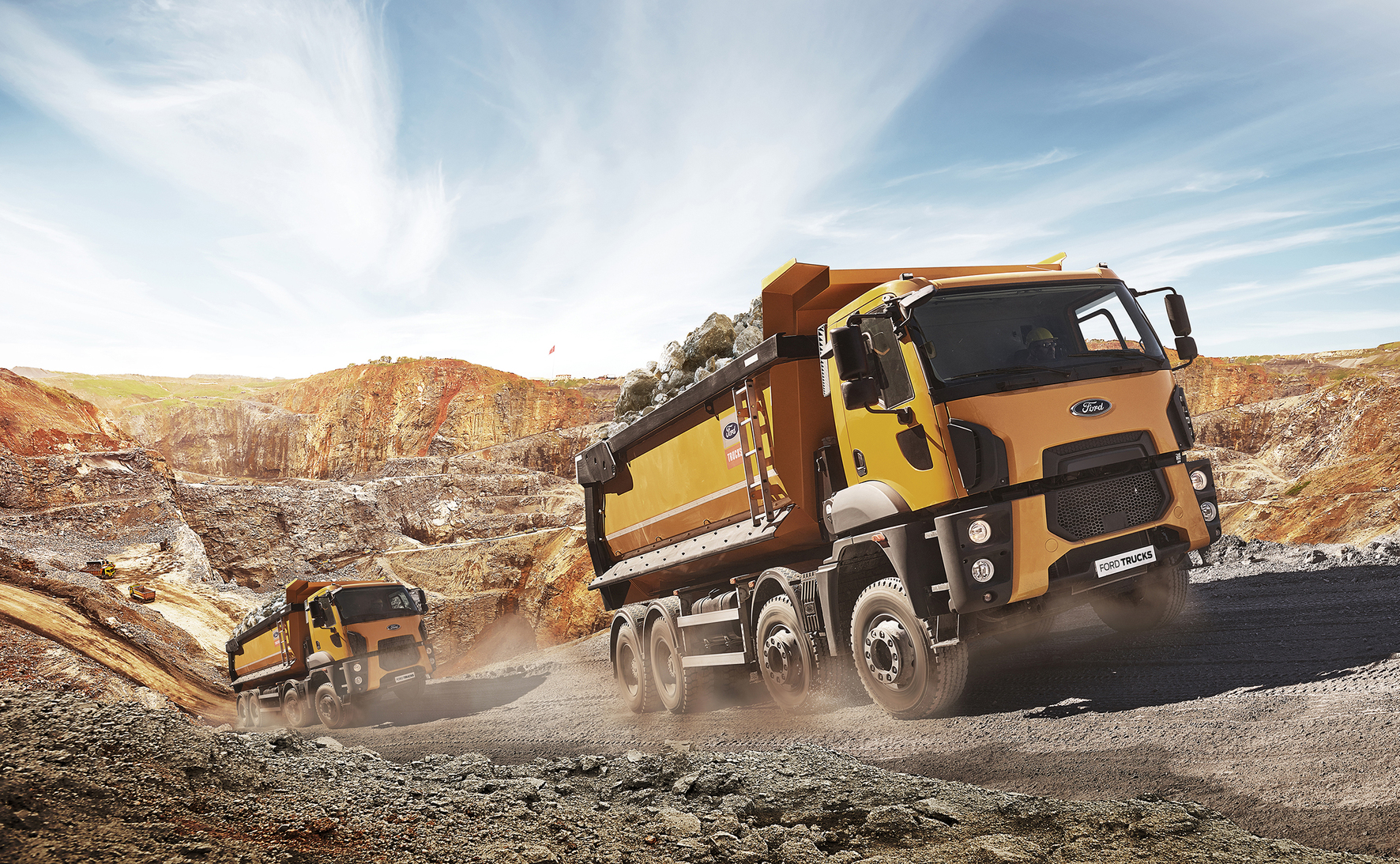 FORD Trucks, preferatul șantierelor din România