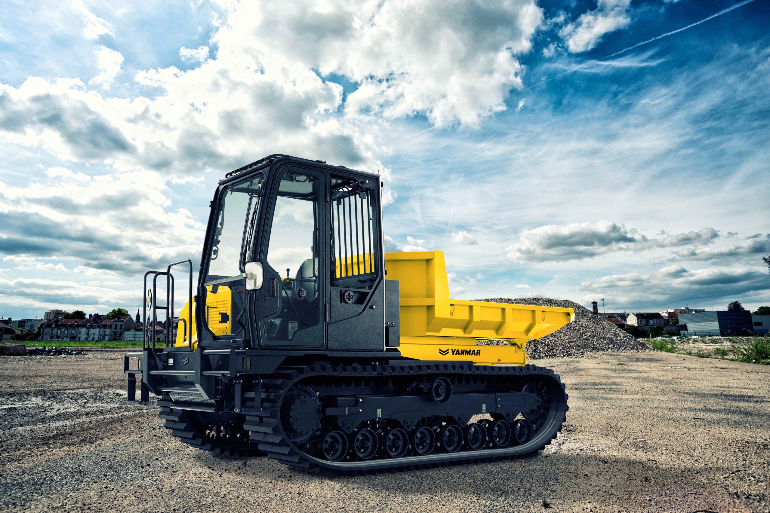 Yanmar lansează noul transportor cu șenile C50R-5A