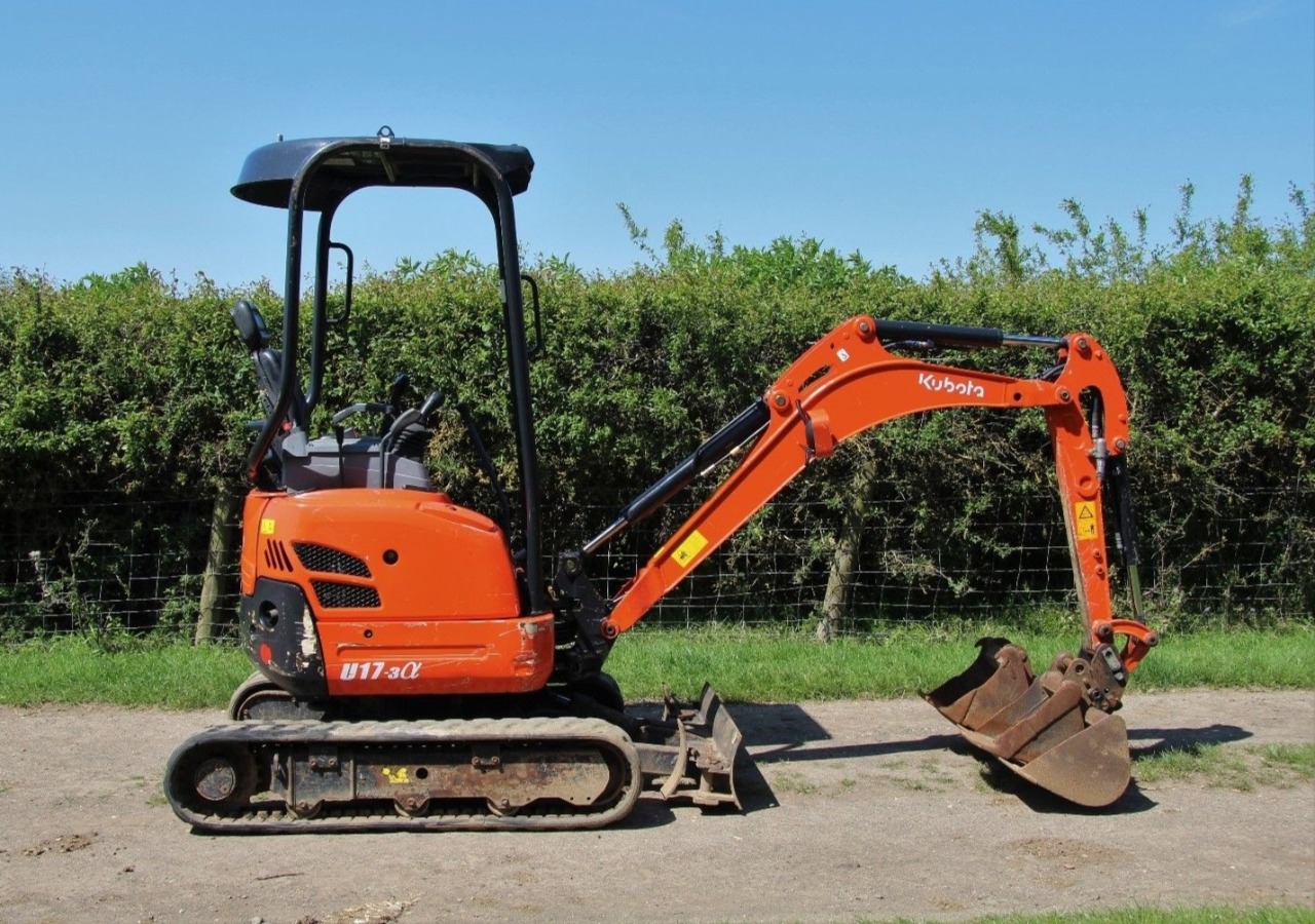 Kubota super-mini excavator