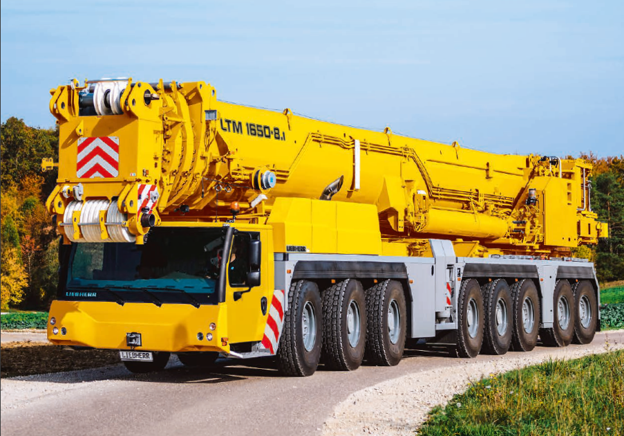 Mammoet a recepționat prima automacara mobilă Liebherr LTM 1650-8.1