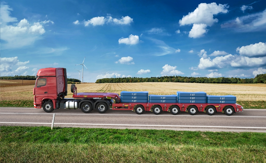 Broshuis prezintă PL2, trailerul cu axe pendulare