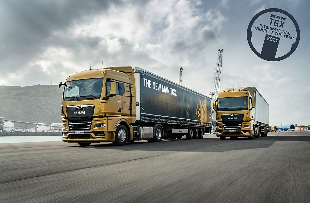 „Simply the best”: MAN TGX, Camionul anului 2021!