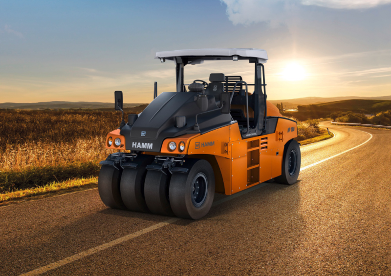 HAMM HD 14i TT, noul compactor cu pneuri de la Wirtgen