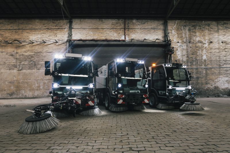 Noua gamă de automăturători compacte Bucher Municipal