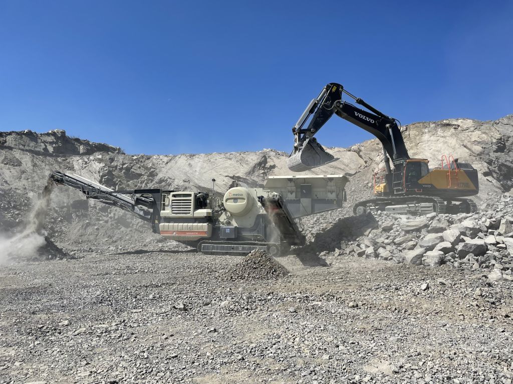 Metso Outotec a livrat o stație de concasare complexă pentru Tancrad